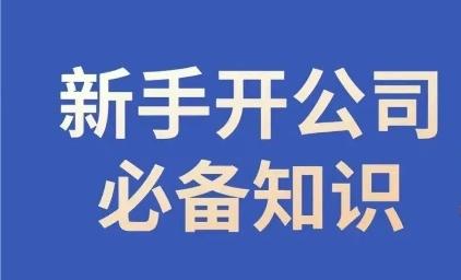 新手开公司必备知识，小辉陪你开公司，合规经营少踩坑-木白网创