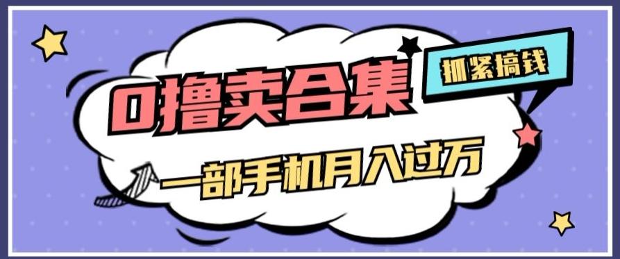 0撸项目月入过万，售卖全套ai工具合集，一单29.9元，一部手机即可【揭秘】-木白网创