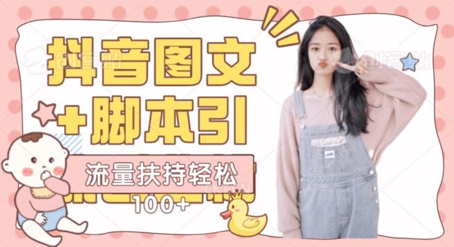 抖音图文引流精准创业粉轻松100+实操玩法-木白网创
