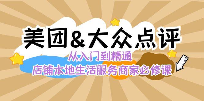 美团+大众点评 从入门到精通：店铺本地生活 流量提升 店铺运营 推广秘术 评价管理-木白网创