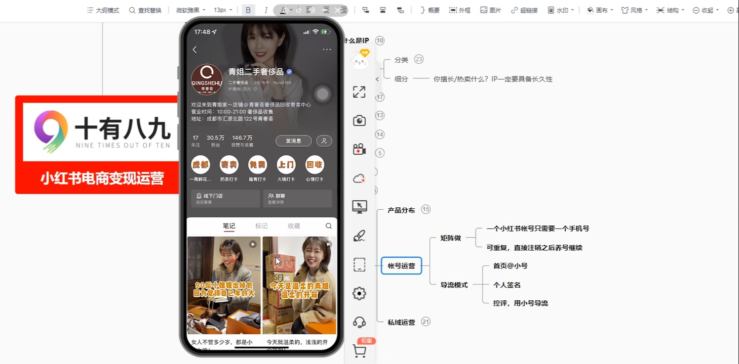 十有八九学院·新手如何从0-1玩转红薯店铺-木白网创