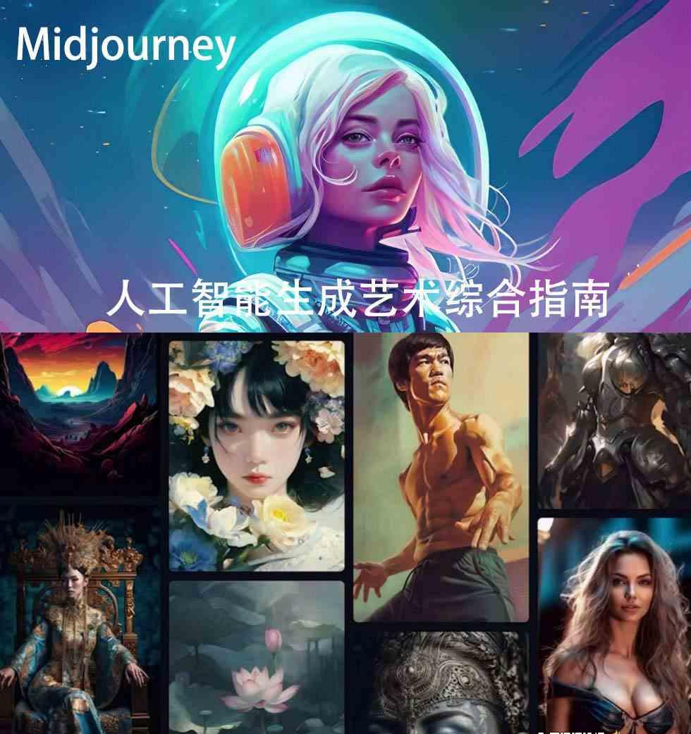 图片[2]-Midjourney及ChatGPT4人工智能生成艺术图像综合指南-9节课-中英字幕-木白网创