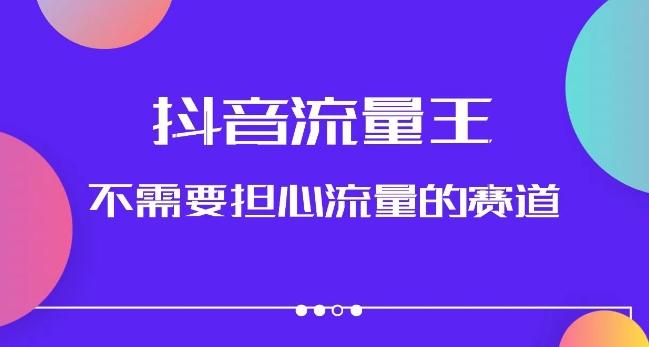 抖音流量王，不需要担心流量的赛道，美女图文音乐号升级玩法（附实操+养号流程）-木白网创