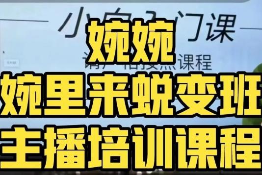 婉婉·婉里来蜕变班（主播课）全方位理解底层逻辑并灵活运用-木白网创