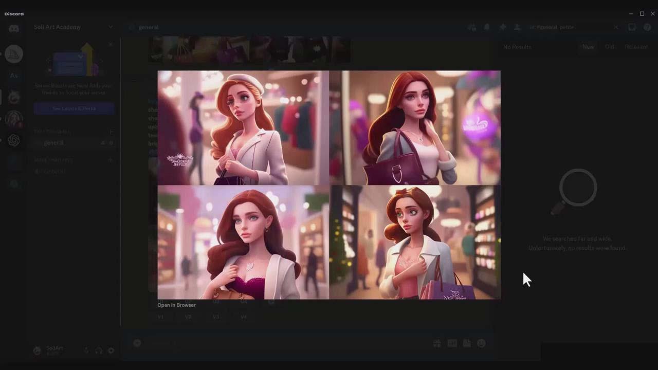 图片[5]-掌握 MidJourney V5 AI + ChatGPT创建一致的角色设计图像-22节课-中英字幕-木白网创